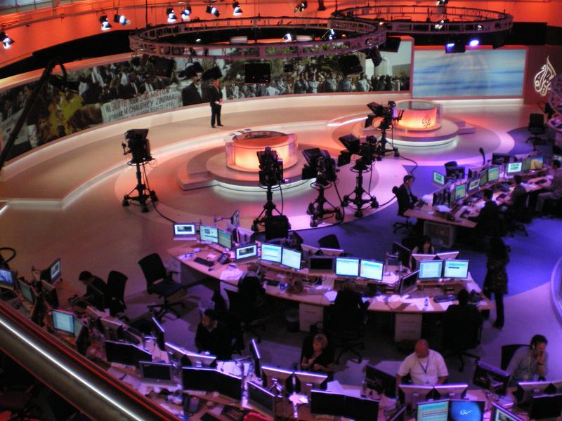 File:Al Jazeera English Doha Newsroom 1.jpg